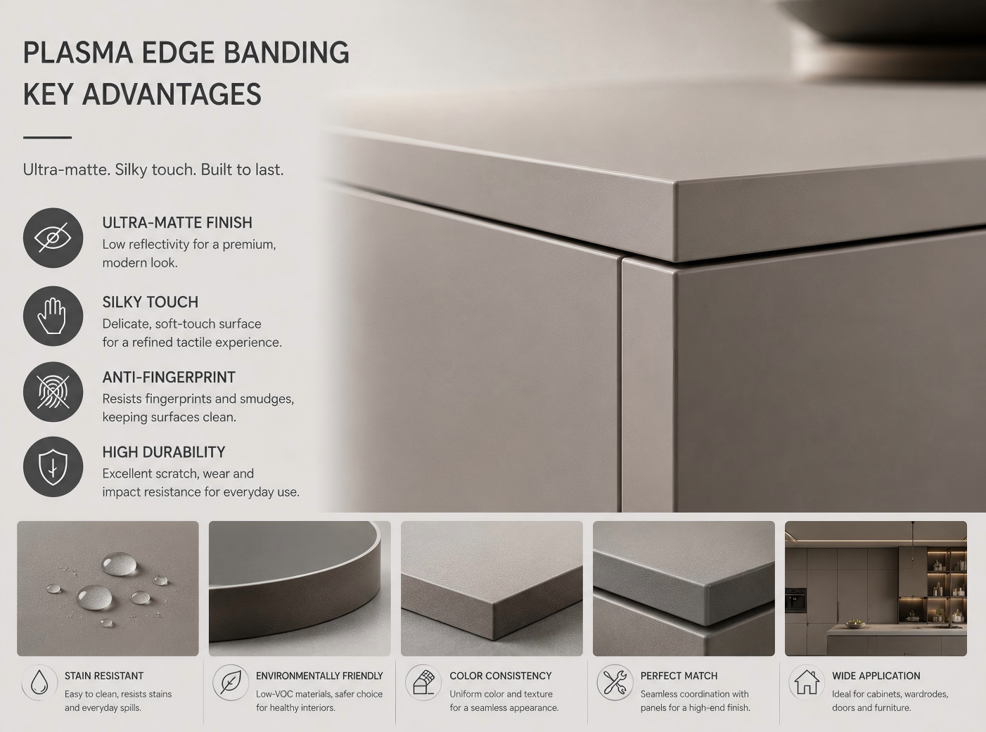 Key Advantages of WALLIS Excimer Edge Banding Key Advantages of WALLIS Excimer Edge Banding