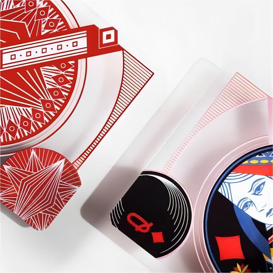 Durable Transparent PVC Sheet for Poker Playing Cards-WallisPlastic