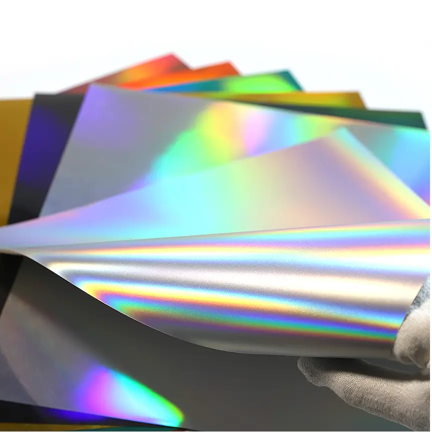 Colourful Laser Film PET Sheet Rainbow Sheet for Printing-wallis