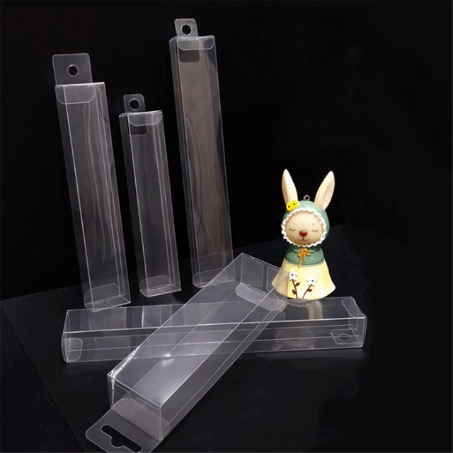 High Quality Transparent Plastic Box PET Folding Box-Wallis