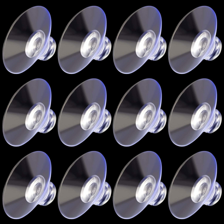 Different Sizes Transparent Strong Suction PVC Suction Cup-WallisPlastic
