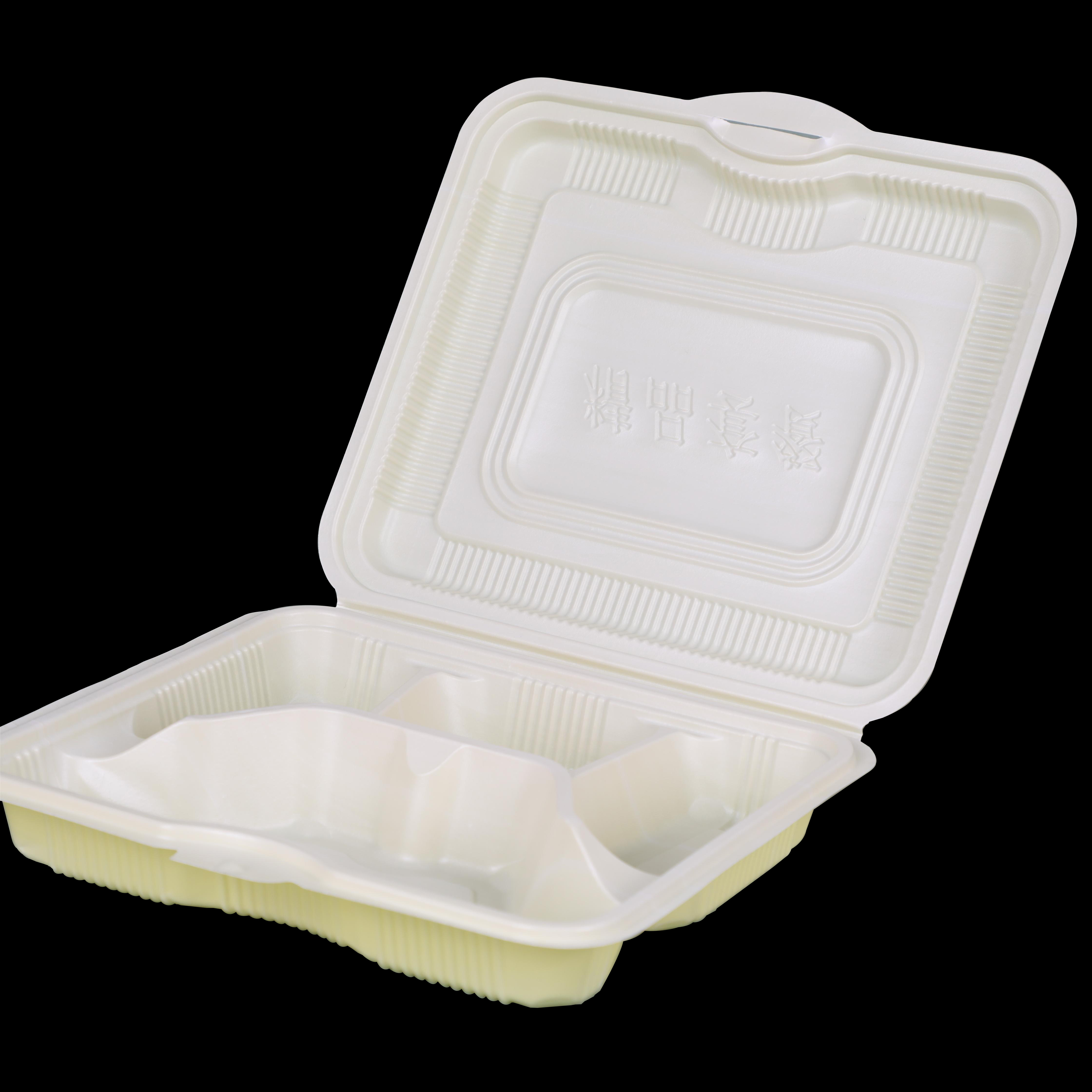 Disposable Biodegradable Meal Box PLA Lunch Box-wallis