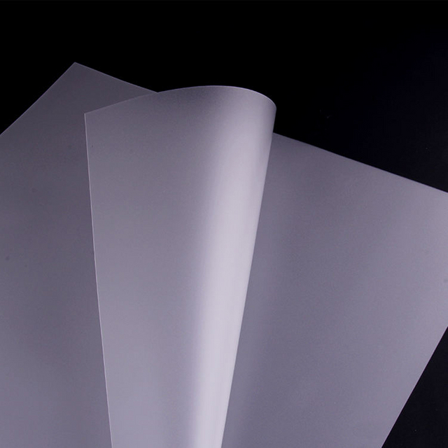 0.08mm 0.1mm Polycarbonate Overlay PC Coated Film Lamination Film-WallisPlastic