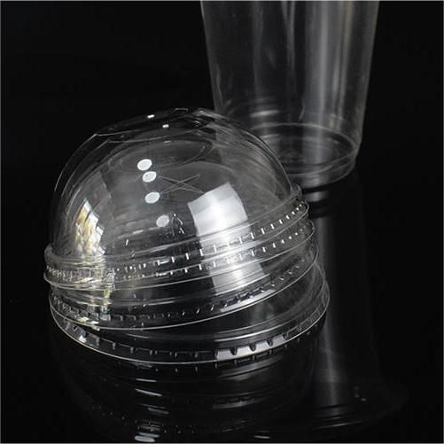 Eco Friendly Transparent PLA Cold Drink Cup Lids-wallis