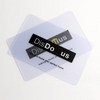 Custom Printed Plastic PVC Transparent Business Name Card-WallisPlastic