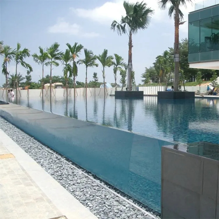 Defletor de piscina dobrável em acrílico ultra transparente de alta qualidade-WallisPlastic