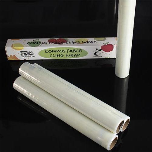Customize Biodegradable And Compostable PLA Packaging Cling Film-wallis