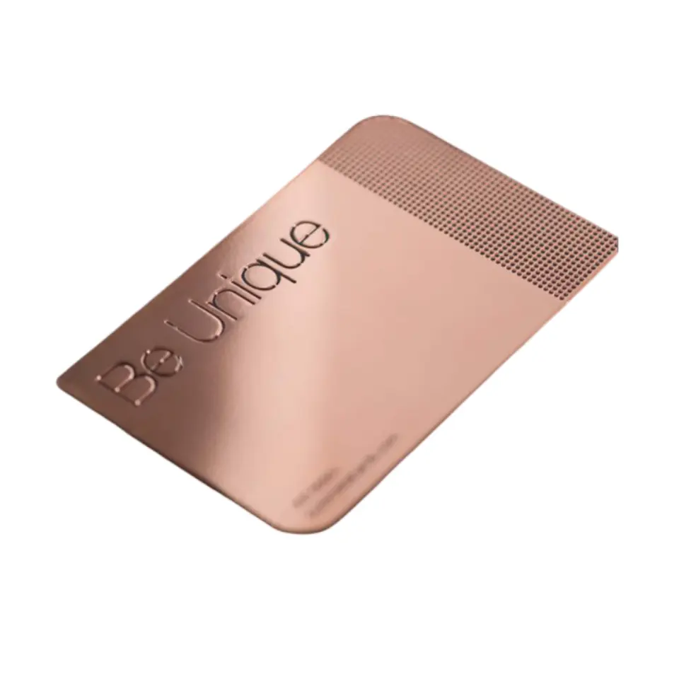 Elevate Your Brand with Custom Metal Cards