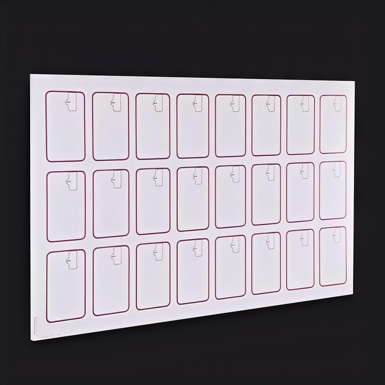 Wholesale Factory Supply RFID Prelam Sheet PVC Prelam Custom Sheet
