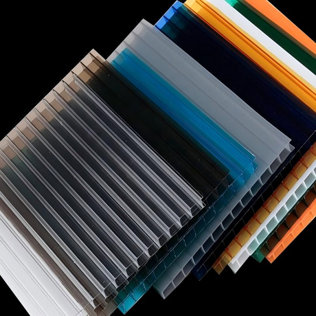 UV-Protected Hollow Polycarbonate Sheet | Multiwall Sunlight Roofing Panels