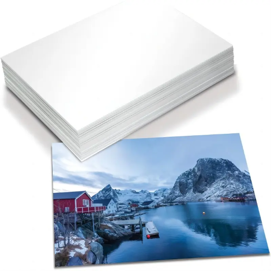 A3/A4/4R Satin-Glossy RC Photo Paper - 240gsm Waterproof Double-Sided