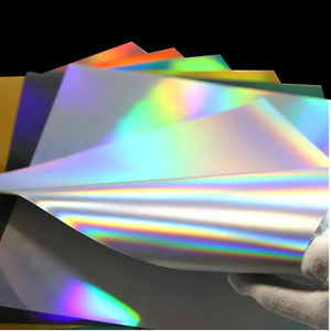 Güvenlik kartı ve kimlik kartı üretimi için holografik lazer gökkuşağı filmi