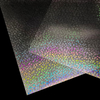 Different Types Holographic PVC Rainbow Film Overlay for Making Card