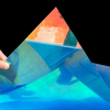 Factory Supply Custom Size Dazzle Color Iridescent Acrylic Sheet for Decoration Productions