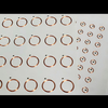 125KHz 13.56MHz RFID Inlay PVC Prelam Inlay Sheet for Card