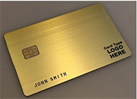 Gold Inkjet PVC Card