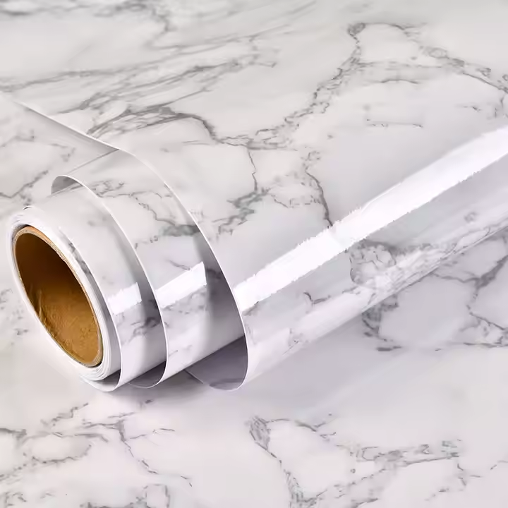 Tehase müük PVC Decor Marmorist filmirull mööbli paneelile