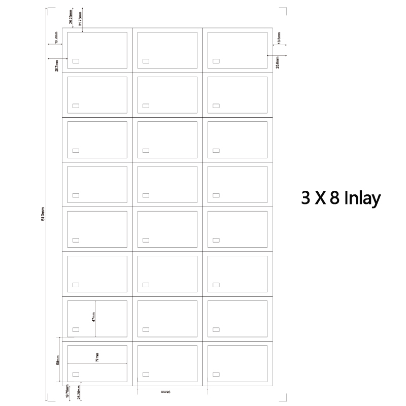 Wholesale Factory Supply RFID Prelam Sheet PVC Prelam Custom Sheet
