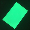 3 mm カスタマイズされた厚さの緑色の夜光アクリル シート-WallisPlastic