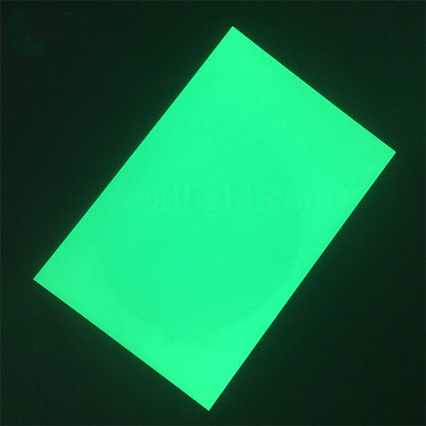 3mm Customized Thickness Green Noctilucence Acrylic Sheet-WallisPlastic