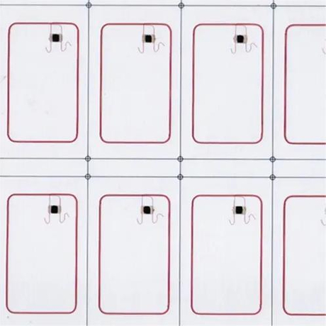 ಸ್ಮಾರ್ಟ್ ಕಾರ್ಡ್ ಐಡಿ ಕಾರ್ಡ್ ಮಾಡಲು 13.56MHz Hf ಚಿಪ್ PVC ಇನ್ಲೇ