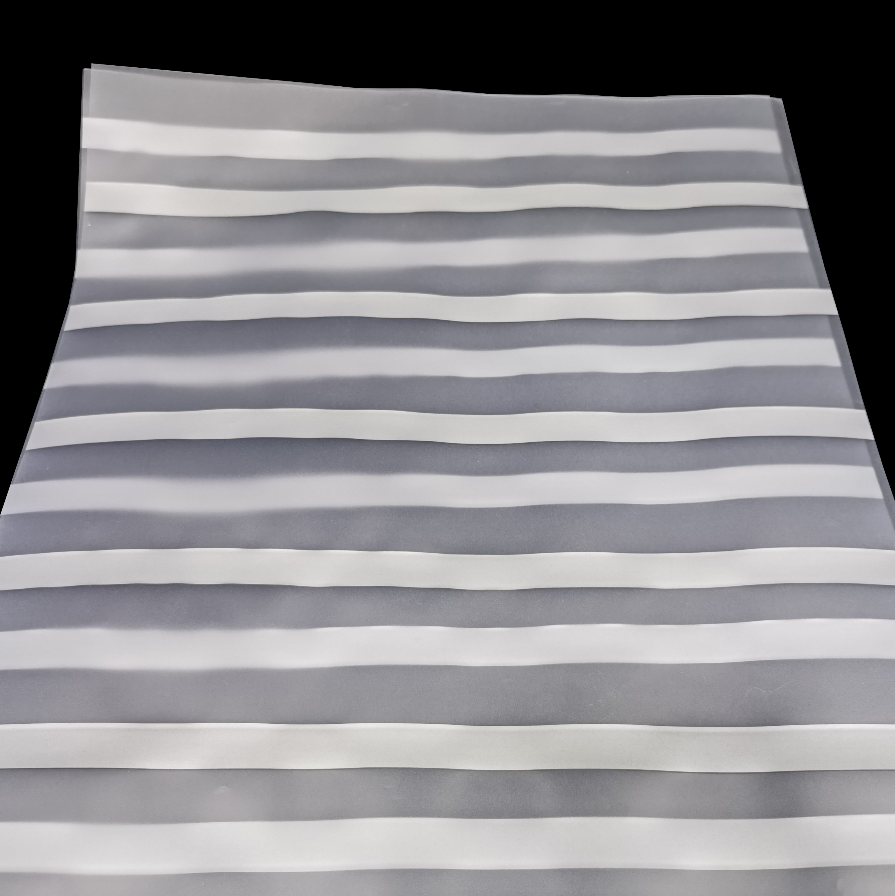 Minimalist Gray-White Striped Flexible Material (Basic Version)