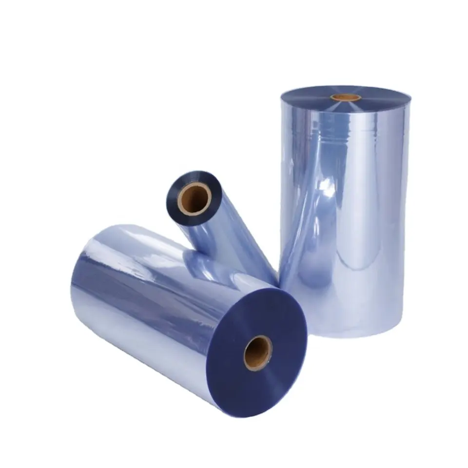 Low Price Clear PVC Rigid Sheet Rolls Packing for Printing-WallisPlastic