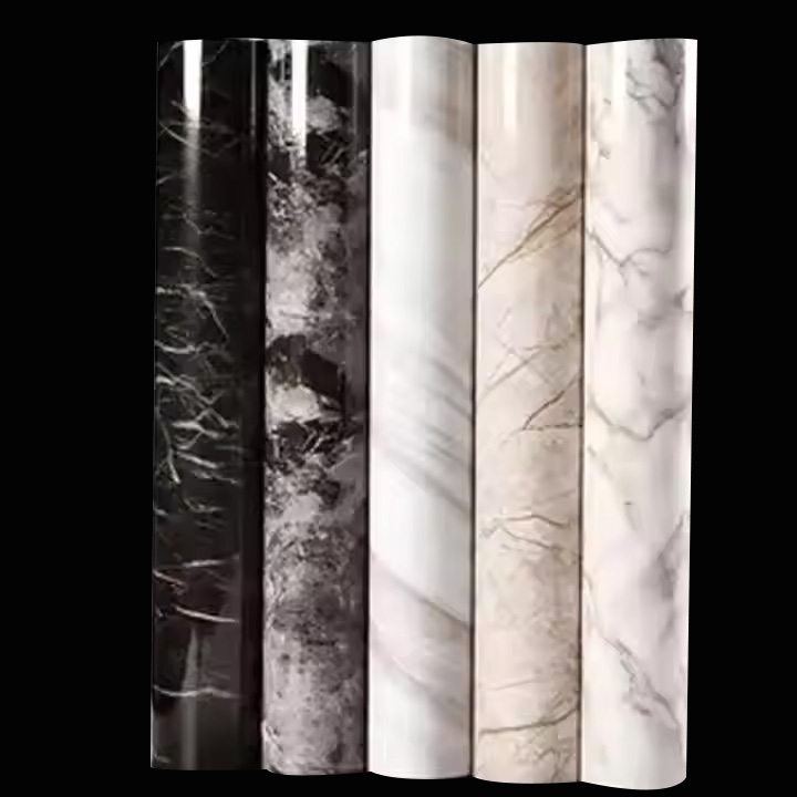 Tehase müük PVC Decor Marmorist filmirull mööbli paneelile