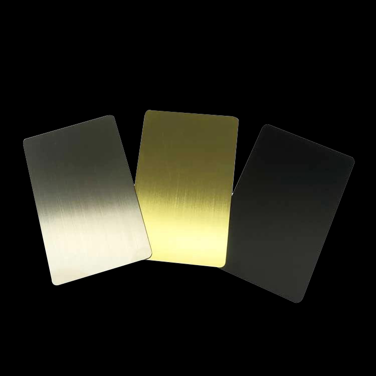 Customized Metal Card Stainless Steel VIP Member Metal Business Cards