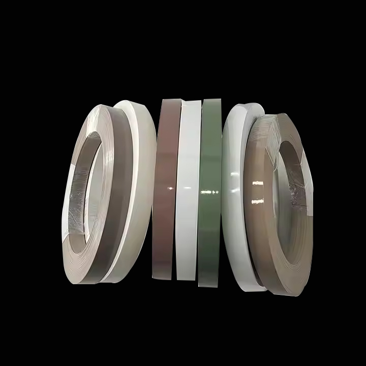 Bandagem de borda de PVC colorida de alto brilho premium para painéis de móveis modernos
