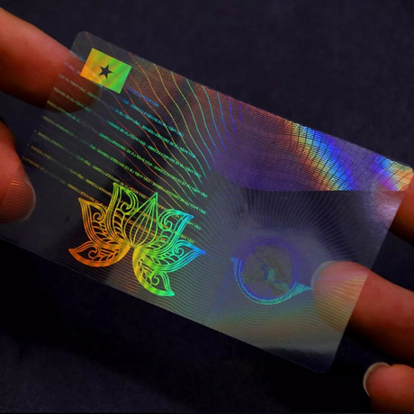 Different Style Anti-Fake 3D Hologram Logo for Making Card