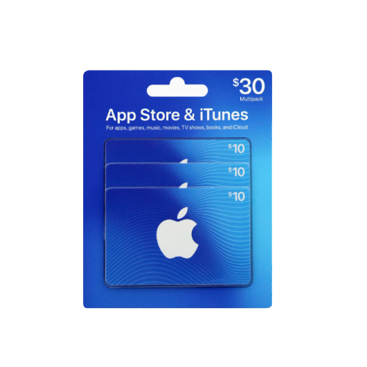 App Store & iTunes Gift Card: $30