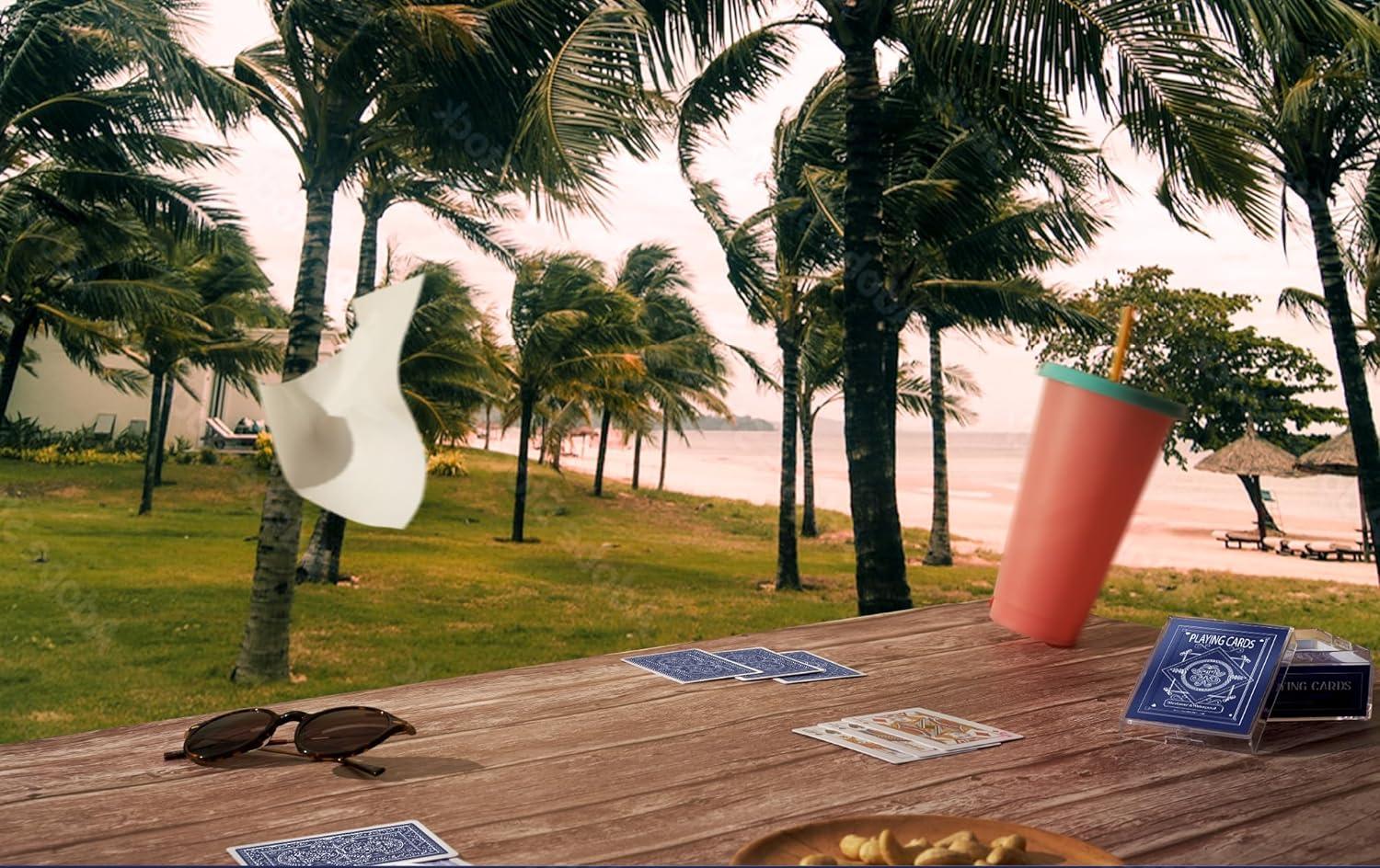 Waterproof playing cards gift