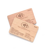 ホットセール NFC 竹カード NTAG 216 スマート RFID 木製カード-WallisPlastic