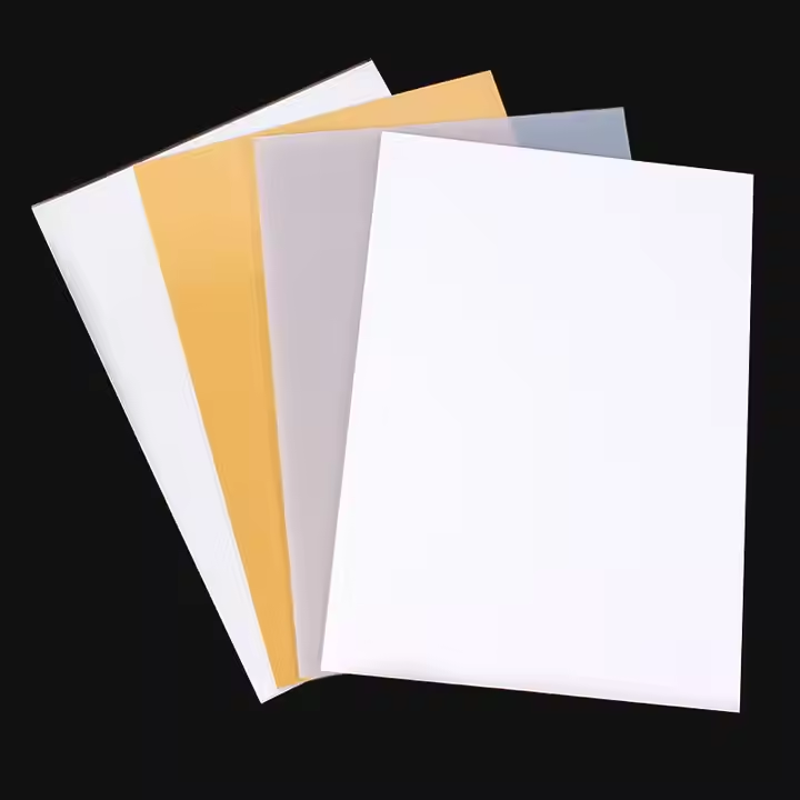 0.15-0.3mm white core PVC/PC/PETG sheet