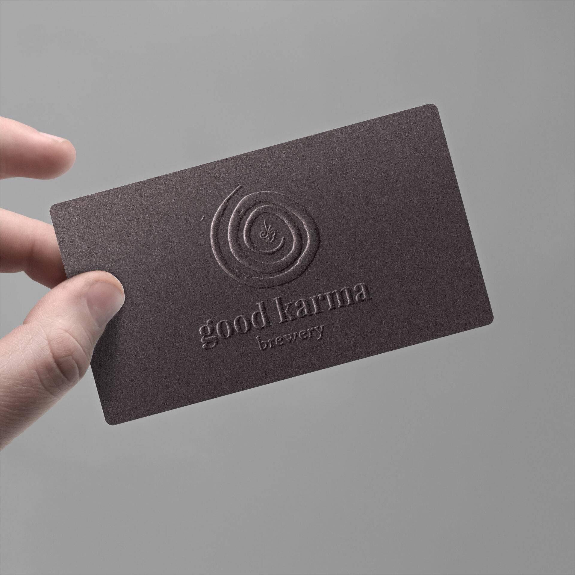 High Quality Customized Embossed Printing for Different Card