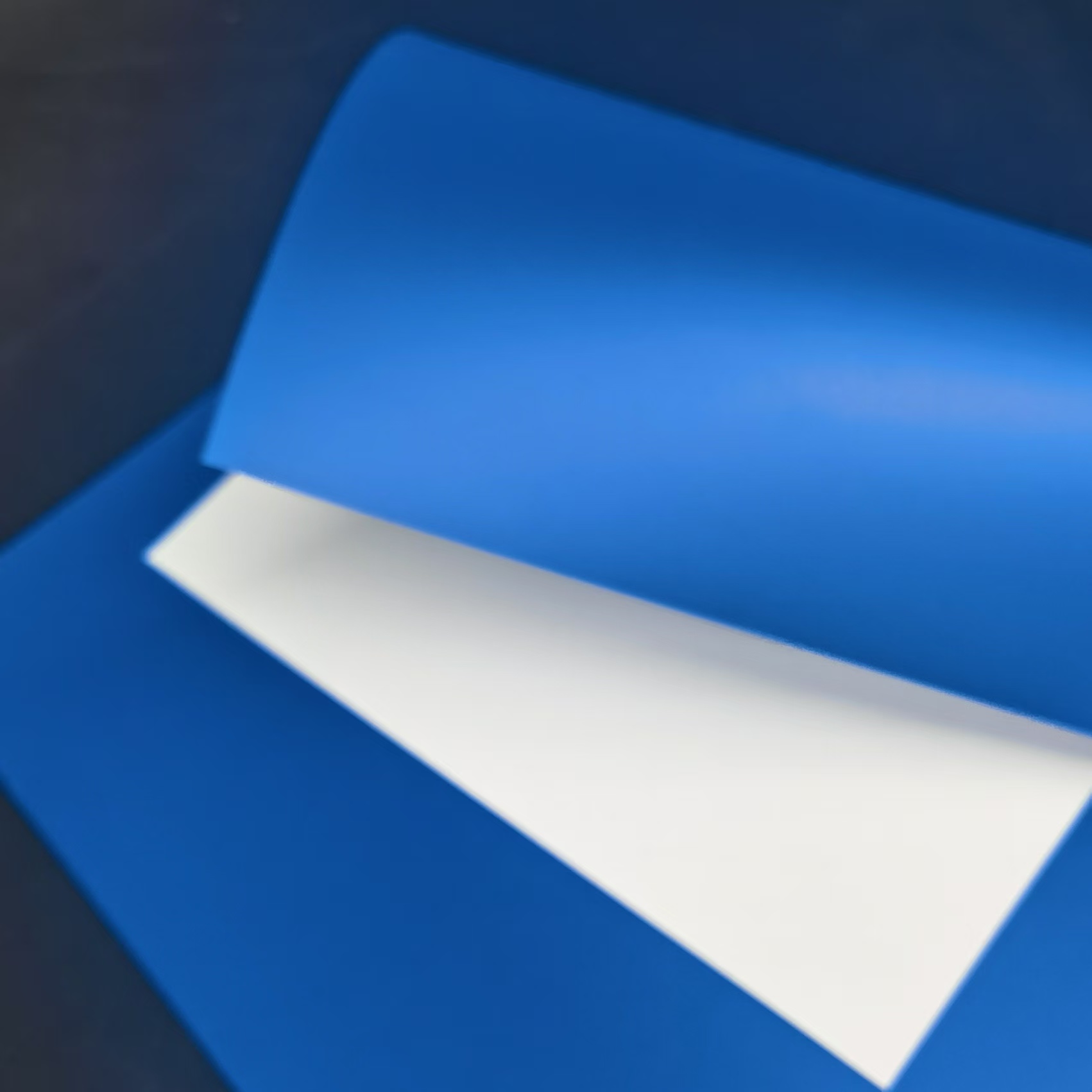 PVC CORE SHEET WITH WHITE COATING FOR OFFSET PRINTING