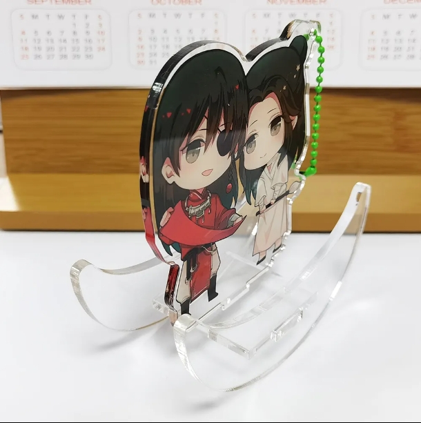 Карыстальніцкія анімэ -анімэ, надрукаваны акрылавым дысплеем Swing Standee
