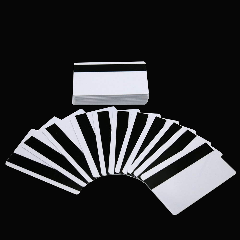 PVC PC PETG Coated Overlay with Black Hico Magnetic Stripe for Card