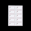 125KHz 13.56MHz RFID Inlay PVC Prelam Inlay Sheet for Card