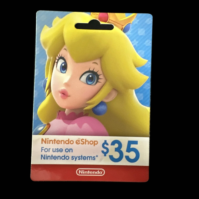 Feme e Fapaneng ea Lipapali Litlhaku tsa Nintendo EShop Karete ea Mpho