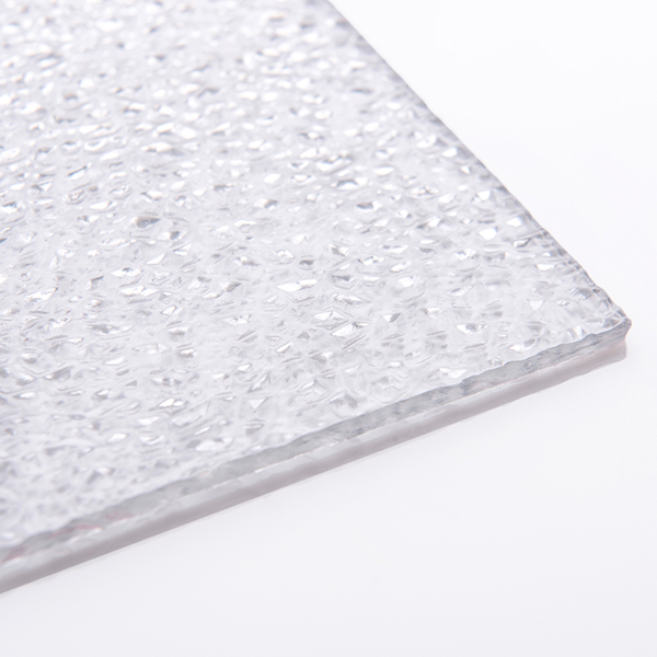 Solid Embossed Diamond Textured Polycarbonate Sheet