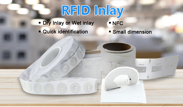 RFID Wet Inlay Sticker Tag