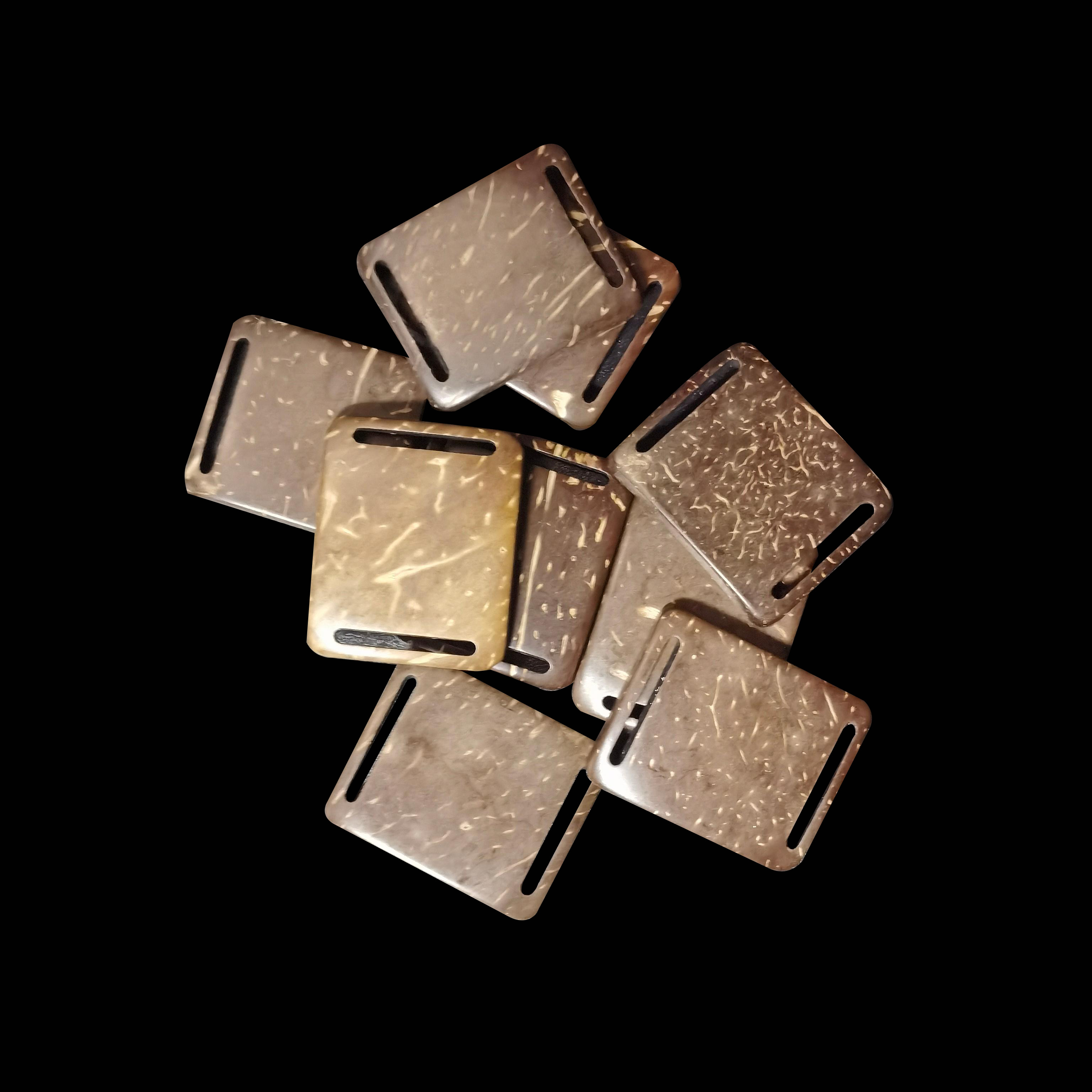 Табиғи кокос қабығынан жасалған тұрақты NFC SmartFors
