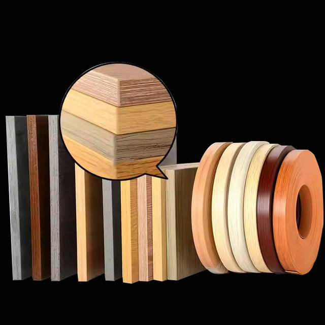 High Quality Wood Grain PVC Edge Banding for Panel Furniture