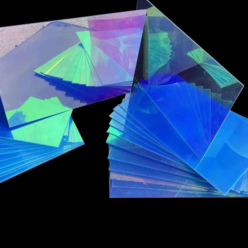 Factory Supply Custom Size Dazzle Color Iridescent Acrylic Sheet for Decoration Productions