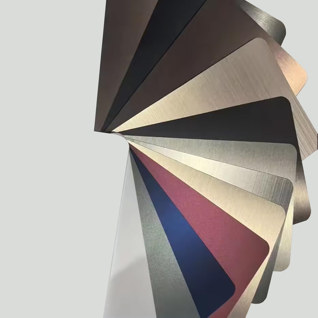 Anti Scratch Brushed Metallic PETG Decorative Film for Furniture Decoration