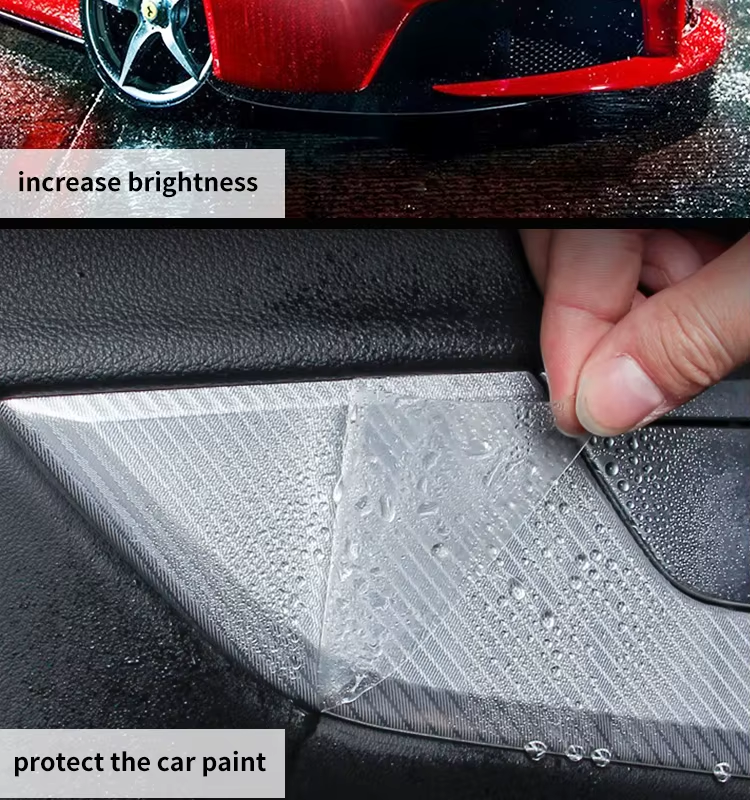 Transparent PVC Vehicle Wrap