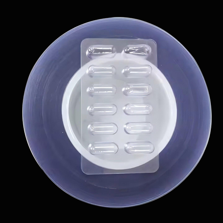 Pielāgota caurspīdīga stingra PVC loksne farmaceitiskai pūslīšu iepakojumam