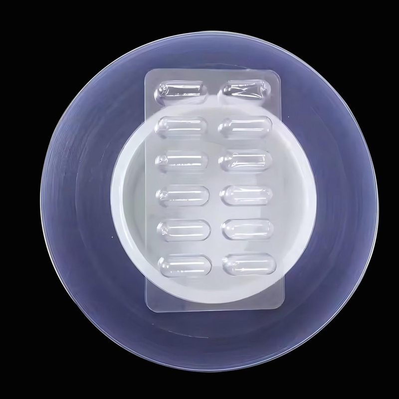 Farmasötik blister ambalaj için özelleştirilmiş şeffaf sert PVC tabakası